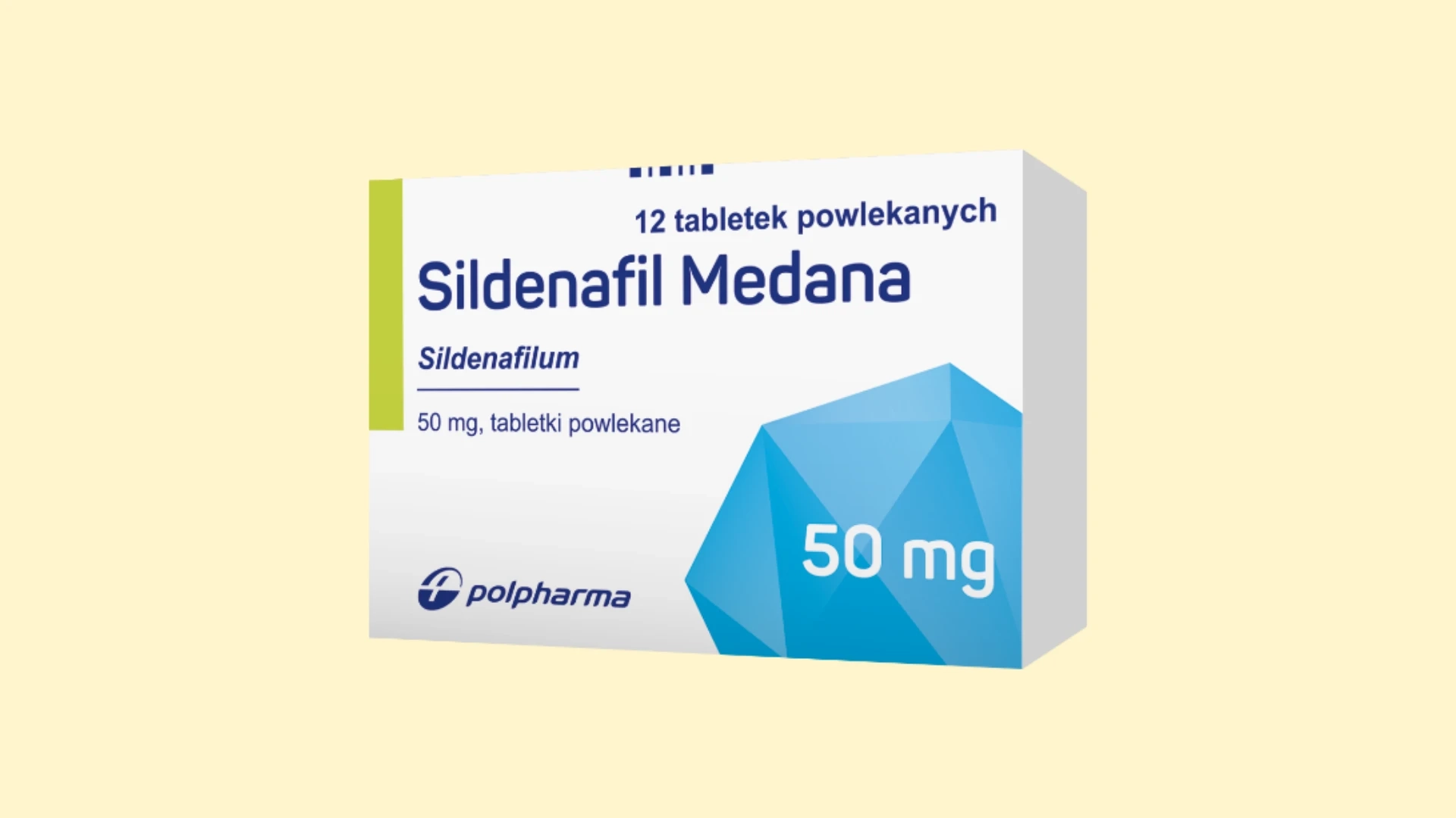 Opakowanie leku Sildenafil Medana | konsultacja z e-receptą w Erecept.pl